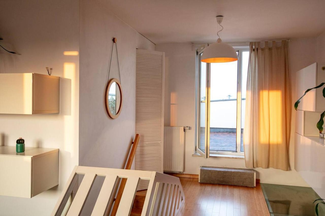 Dwupoziomowy, Rodzinny Apartament. Ochrona, Garaz. وارسو المظهر الخارجي الصورة