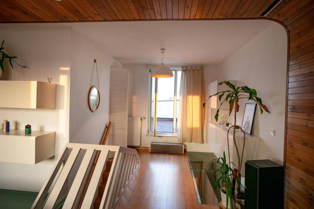 Dwupoziomowy, Rodzinny Apartament. Ochrona, Garaz. وارسو المظهر الخارجي الصورة