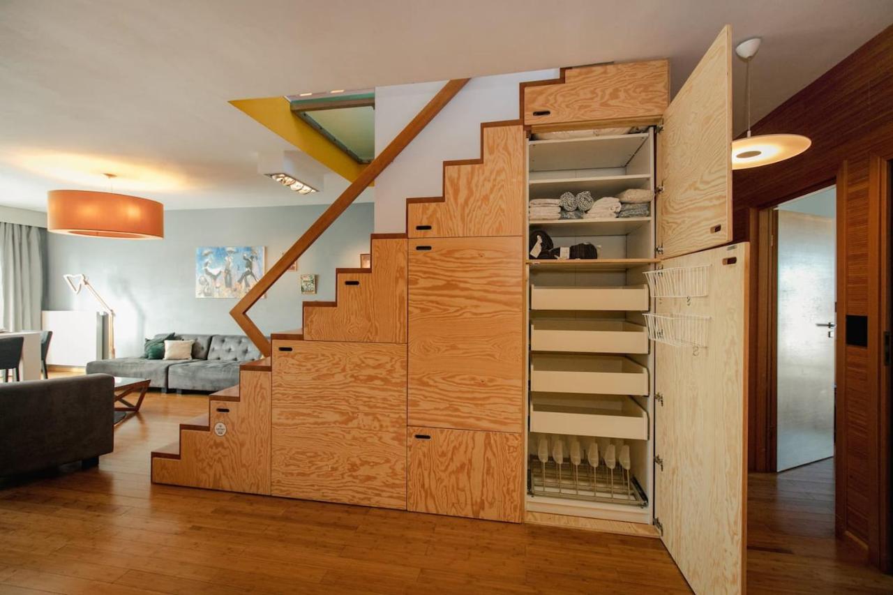 Dwupoziomowy, Rodzinny Apartament. Ochrona, Garaz. وارسو المظهر الخارجي الصورة