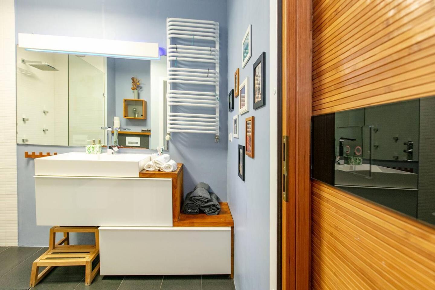 Dwupoziomowy, Rodzinny Apartament. Ochrona, Garaz. وارسو المظهر الخارجي الصورة